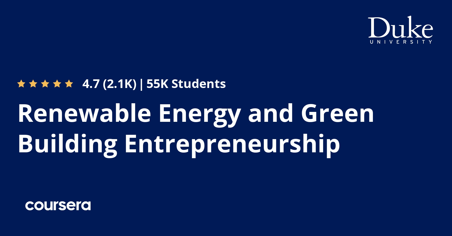 Renewable Energy and Green Building Entrepreneurship
