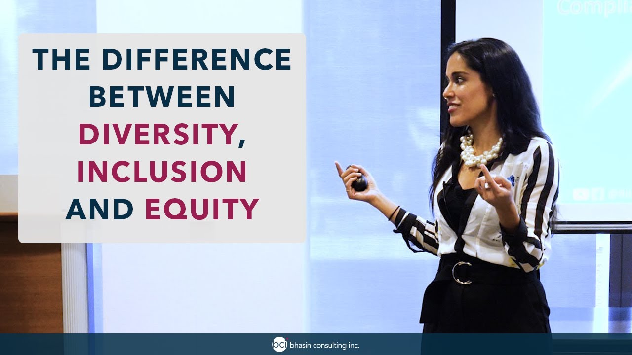 The Difference between Diversity, Inclusion and Equity